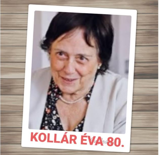 Kollár Éva 80