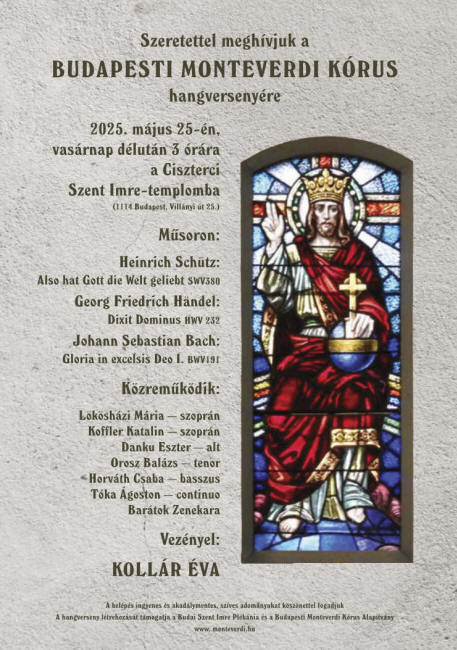 Bach-Händel koncert plakát