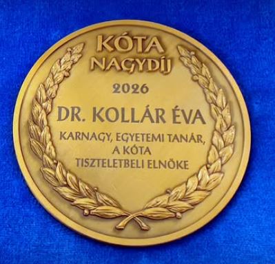 KÓTA Nagydíj oklevél