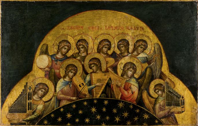 Paolo Veneziano1345_Angyalkorus
